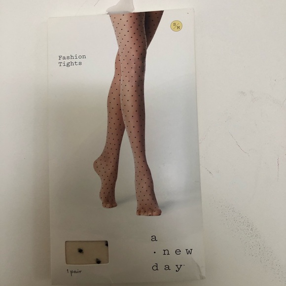 a new day Accessories - Sheer polka dot tights a new day Accessories - Sheer polka dot tights